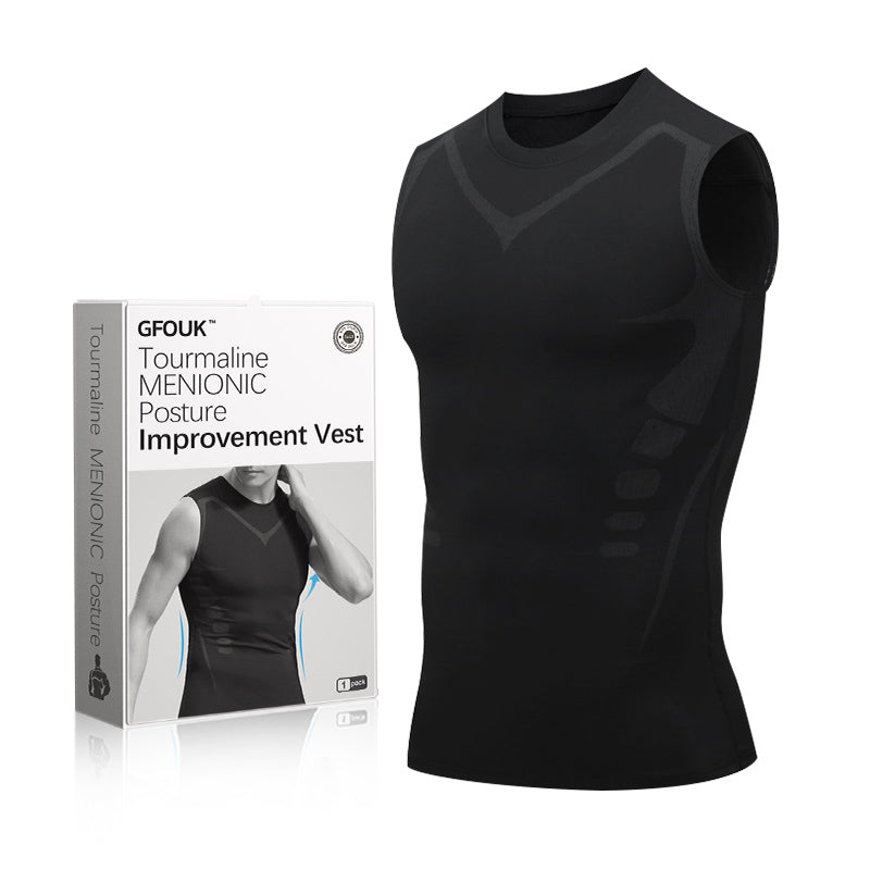 OptimalLift™ Tourmaline MENIONIC Posture Improvement Vest