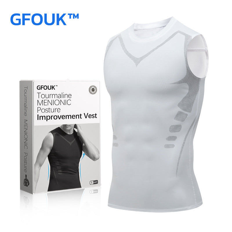 OptimalLift™ Tourmaline MENIONIC Posture Improvement Vest