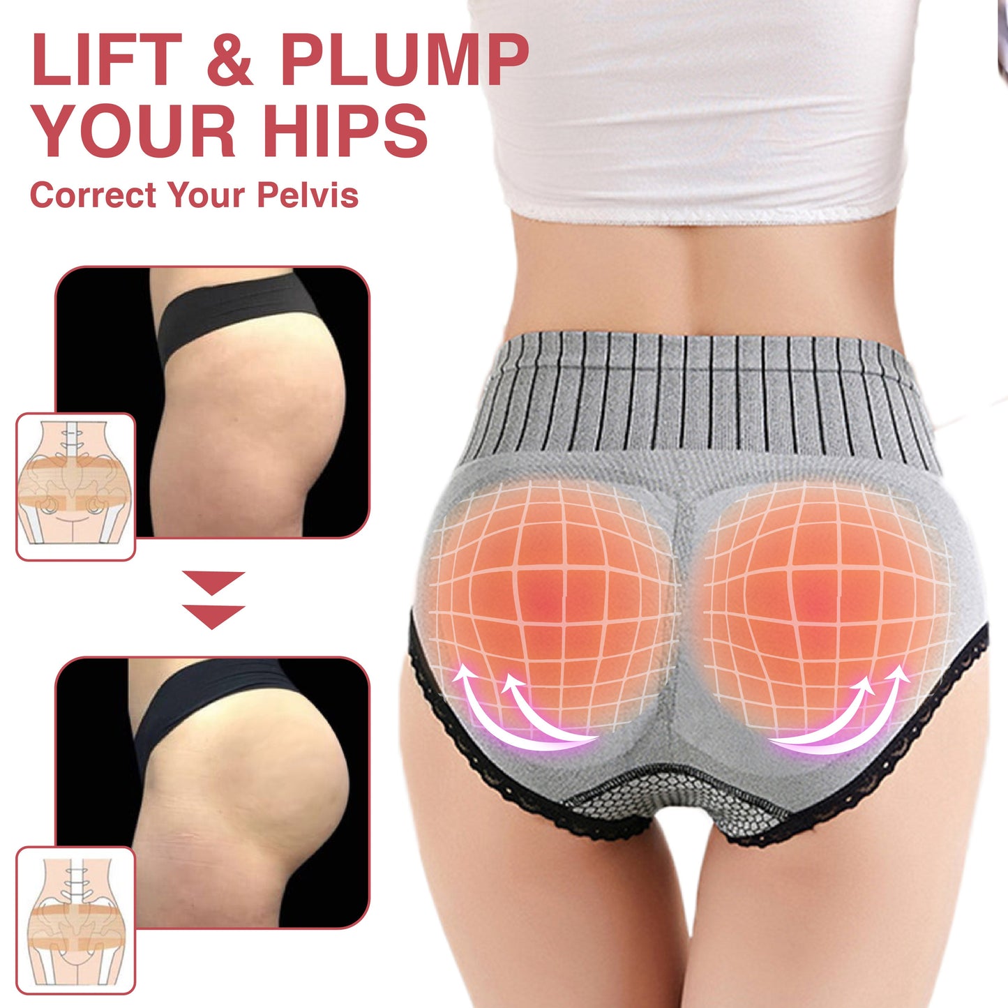 OptimalLift - Graphene Fiber Restoration High Waist Briefs