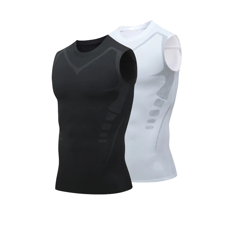 OptimalLift™ HOMMEN Gynecomastia Compress Vest - Tank & Long Sleeve