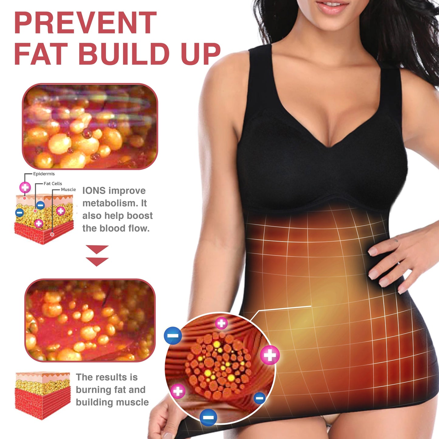 OptimalLift™ Hourglass Sculpting Self Heating Vest