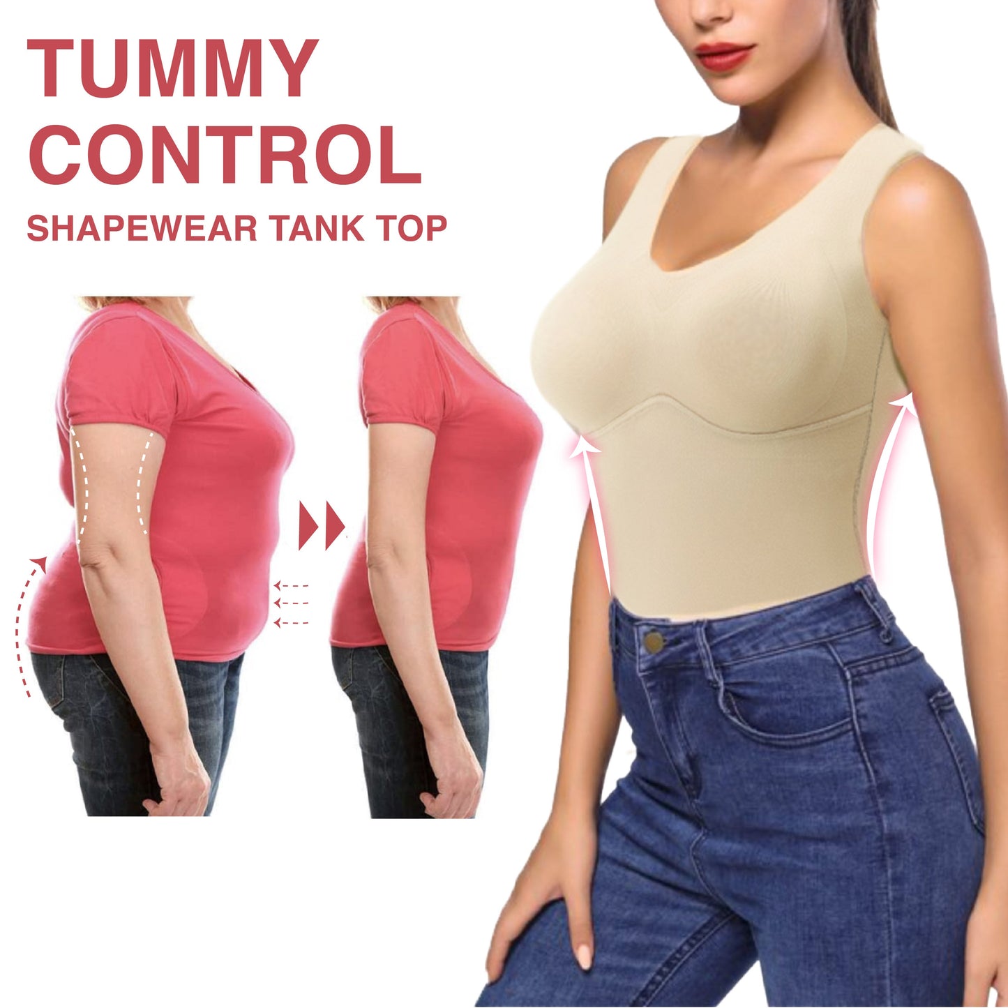 OptimalLift™ Hourglass Sculpting Self Heating Vest