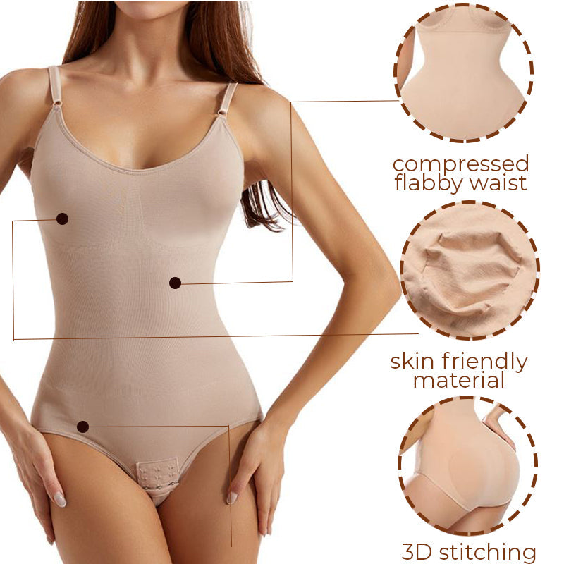 OptimalLift™ Sculpting Bodysuit With Snaps