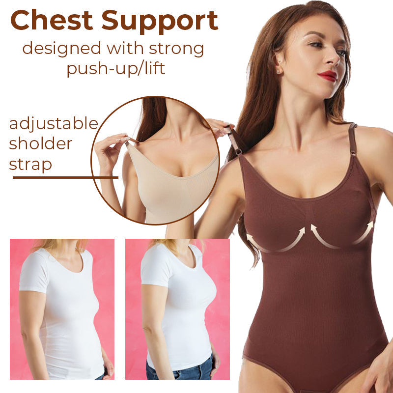 OptimalLift™ Sculpting Bodysuit With Snaps