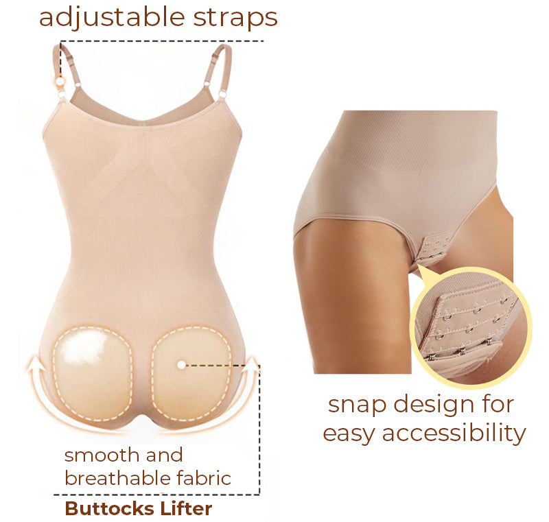 OptimalLift™ Sculpting Bodysuit With Snaps