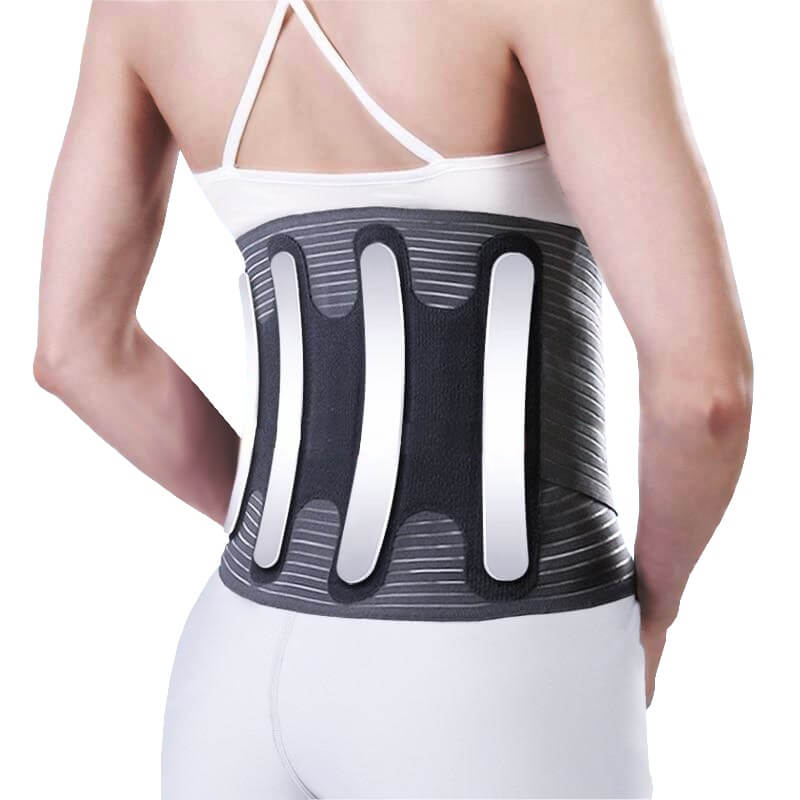 OptimalLift™ Hi Stretch Back Brace with Steel Bar Support